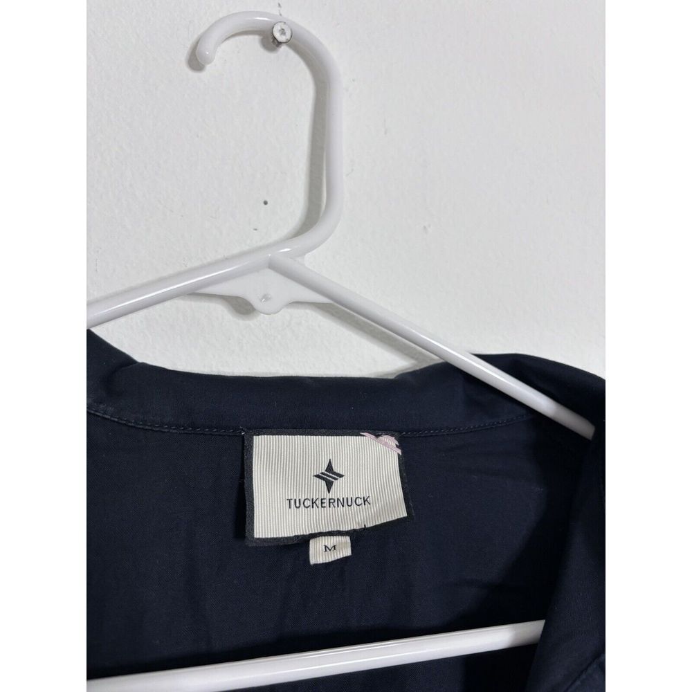 Tuckernuck Navy Popover Tunic Blouse - Picture 5 of 7